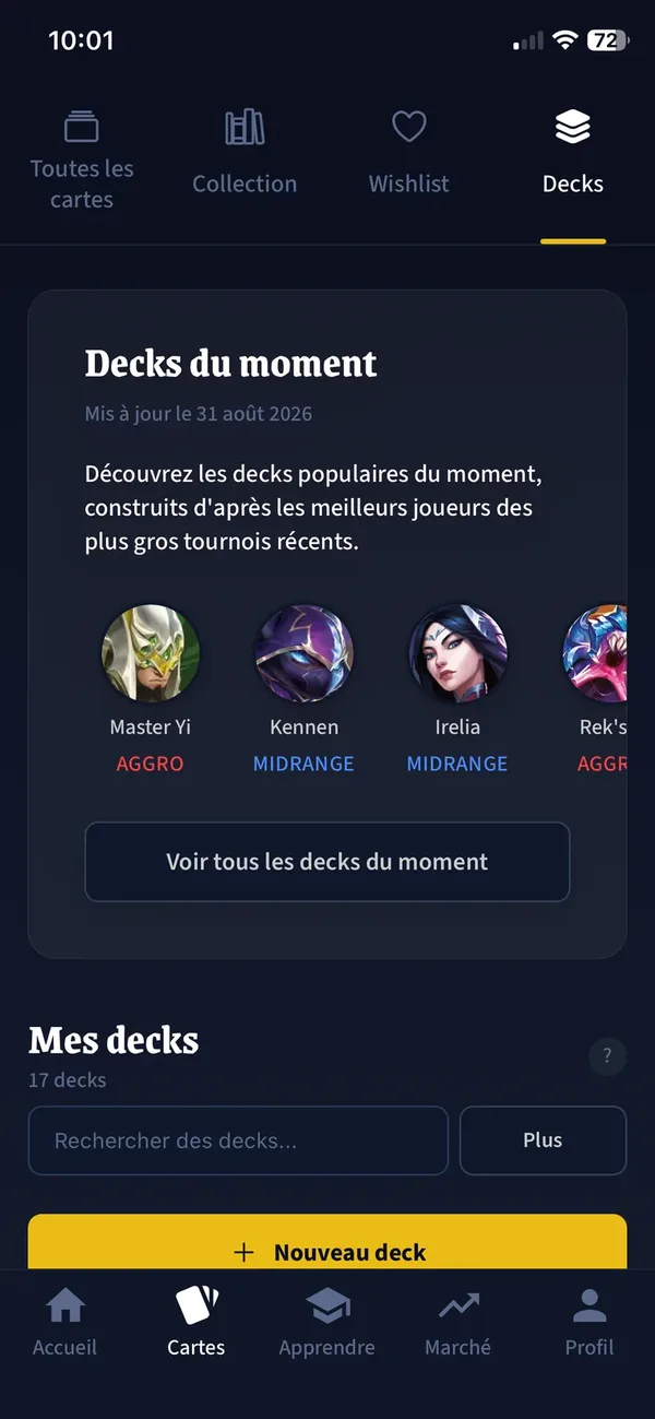 RiftManager · écran 2