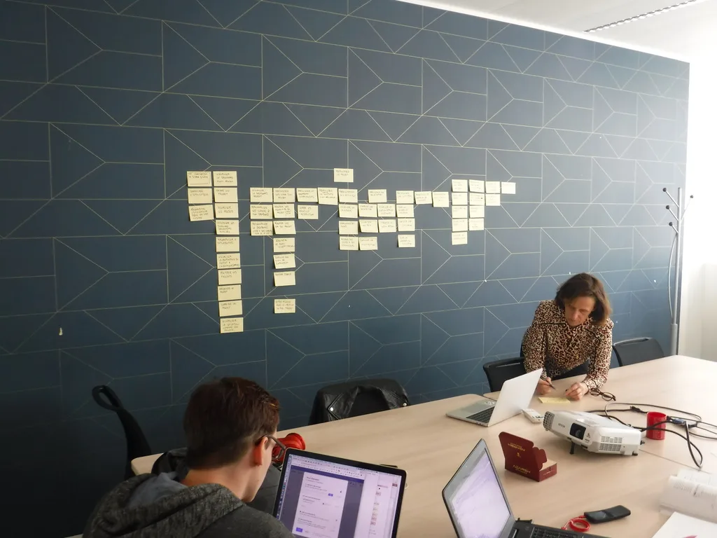 Le premier atelier de story mapping, février 2020